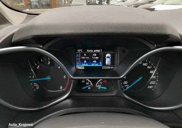 Ford Tourneo Connect Grand cena 53900 przebieg: 223000, rok produkcji 2017 z Wronki małe 596